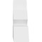 Ekena Millwork Richland Architectural Grade PVC Gable Bracket, 60"W x 17 1/2"H x 6"D x 6"F, 7/12 Pitch GBP060X18X0606RIC00 - alternate 3